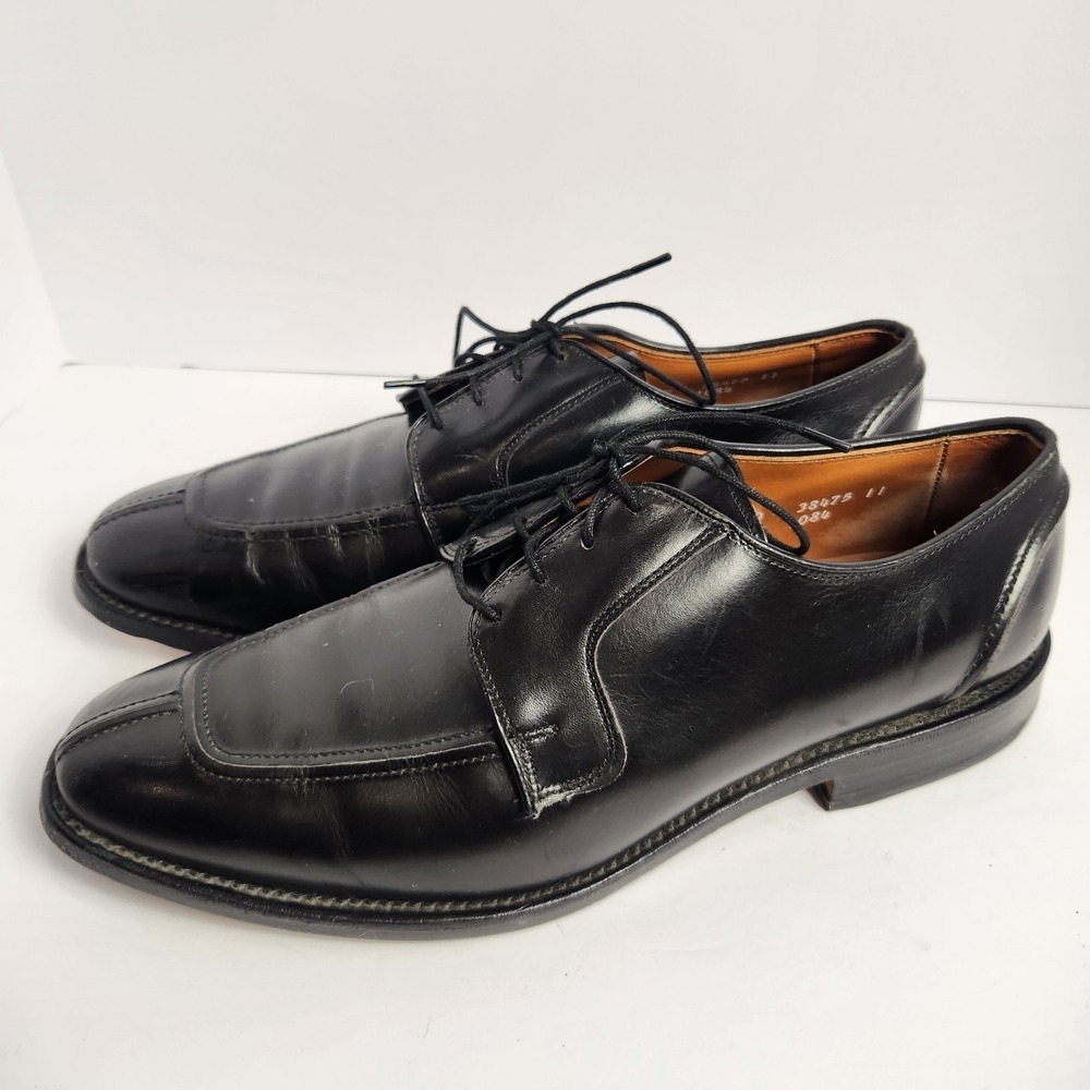 Allen Edmonds Men's Dressy Minimalist Black Shoes Size 10D